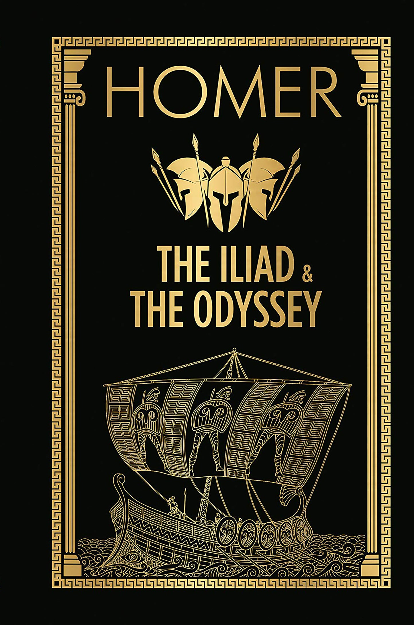 HOMER: The Iliad & the Odyssey (Deluxe Hardbound Edition)