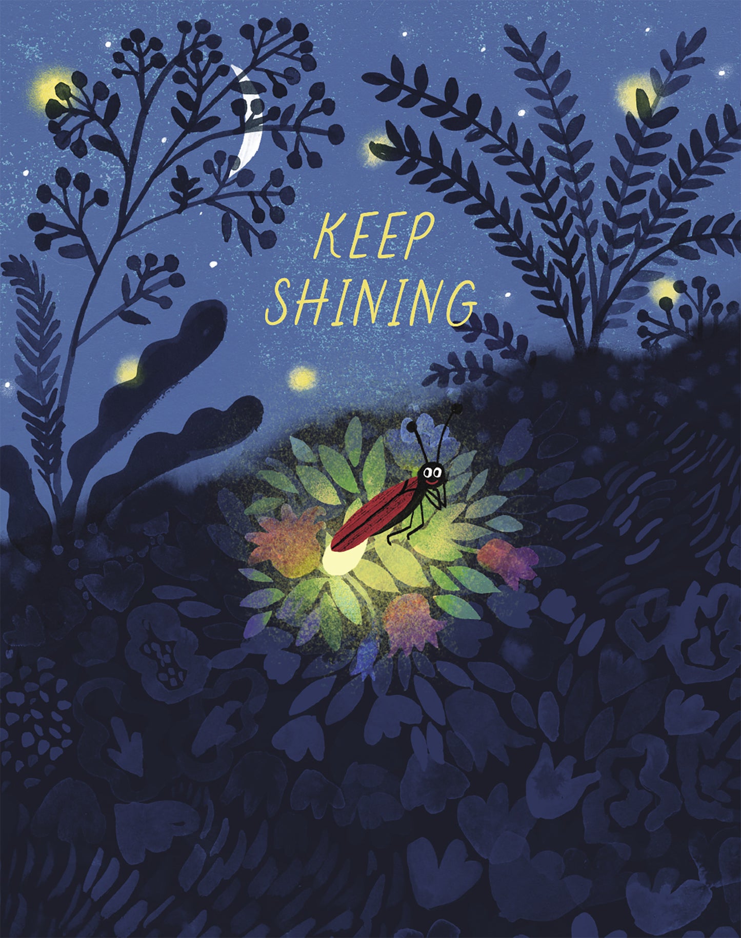 Love Muchly Greeting Cards: Encouragement - Keep Shining (Pack of 6)