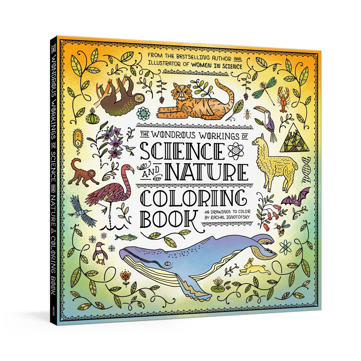 WONDROUS WORKINGS COLORING BK