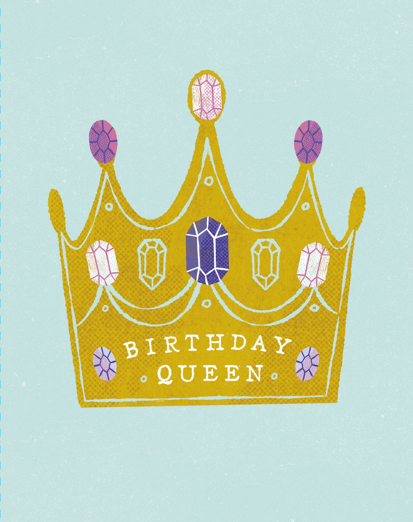Love Muchly Greeting Cards: Birthday - Birthday queen (Pack of 6)
