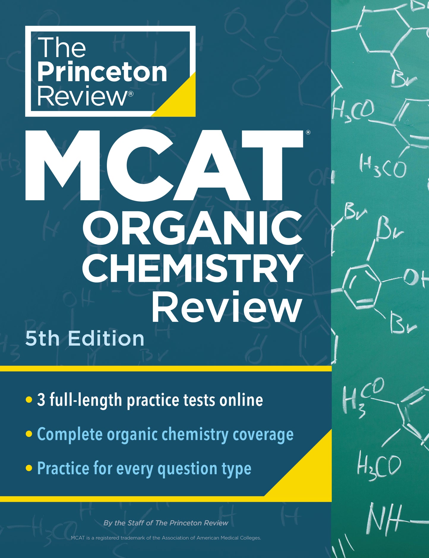 Princeton Review MCAT Organic Chemistry Review, 5th Edition