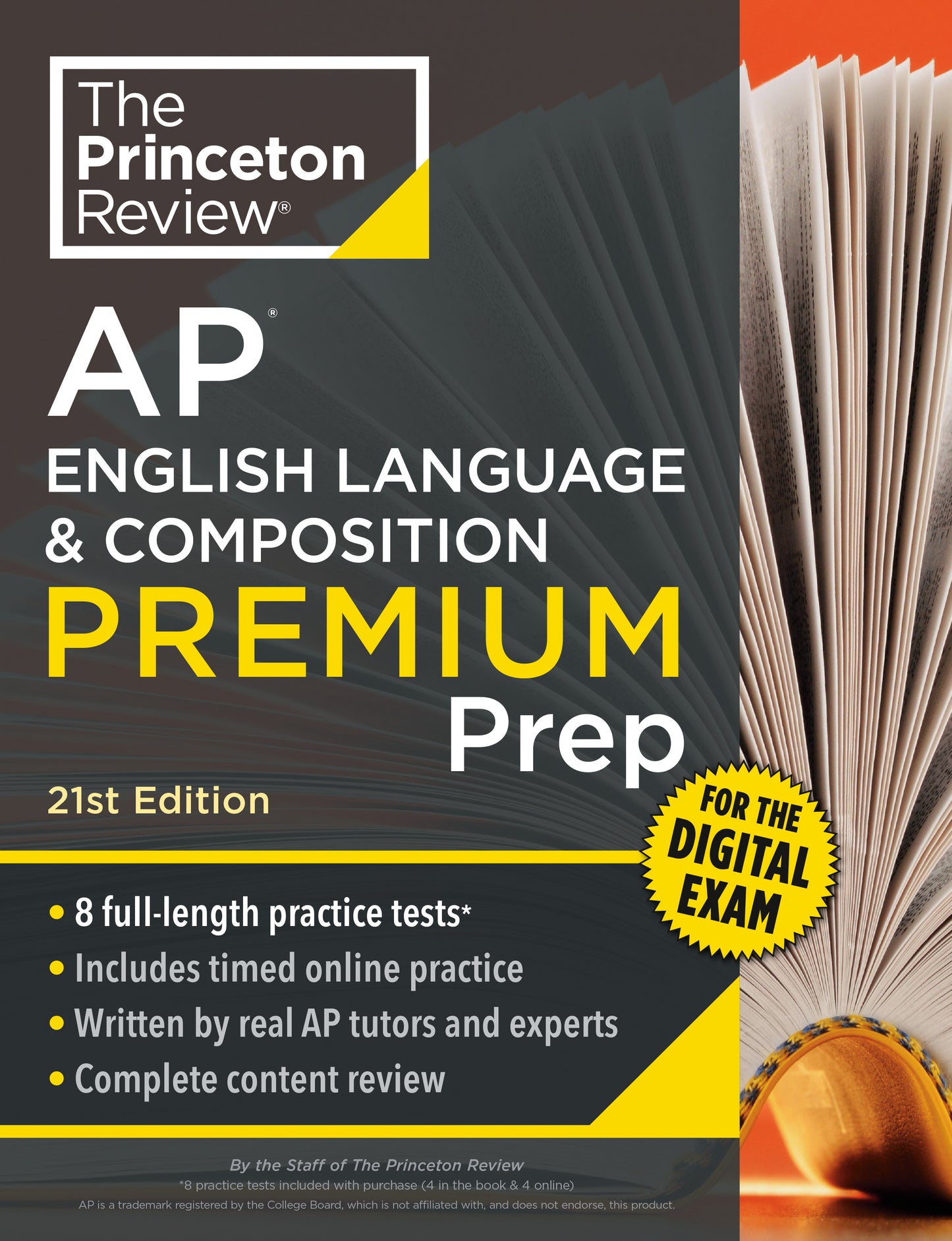 Princeton Review AP English Language & Composition Premium Prep, 21st Edition