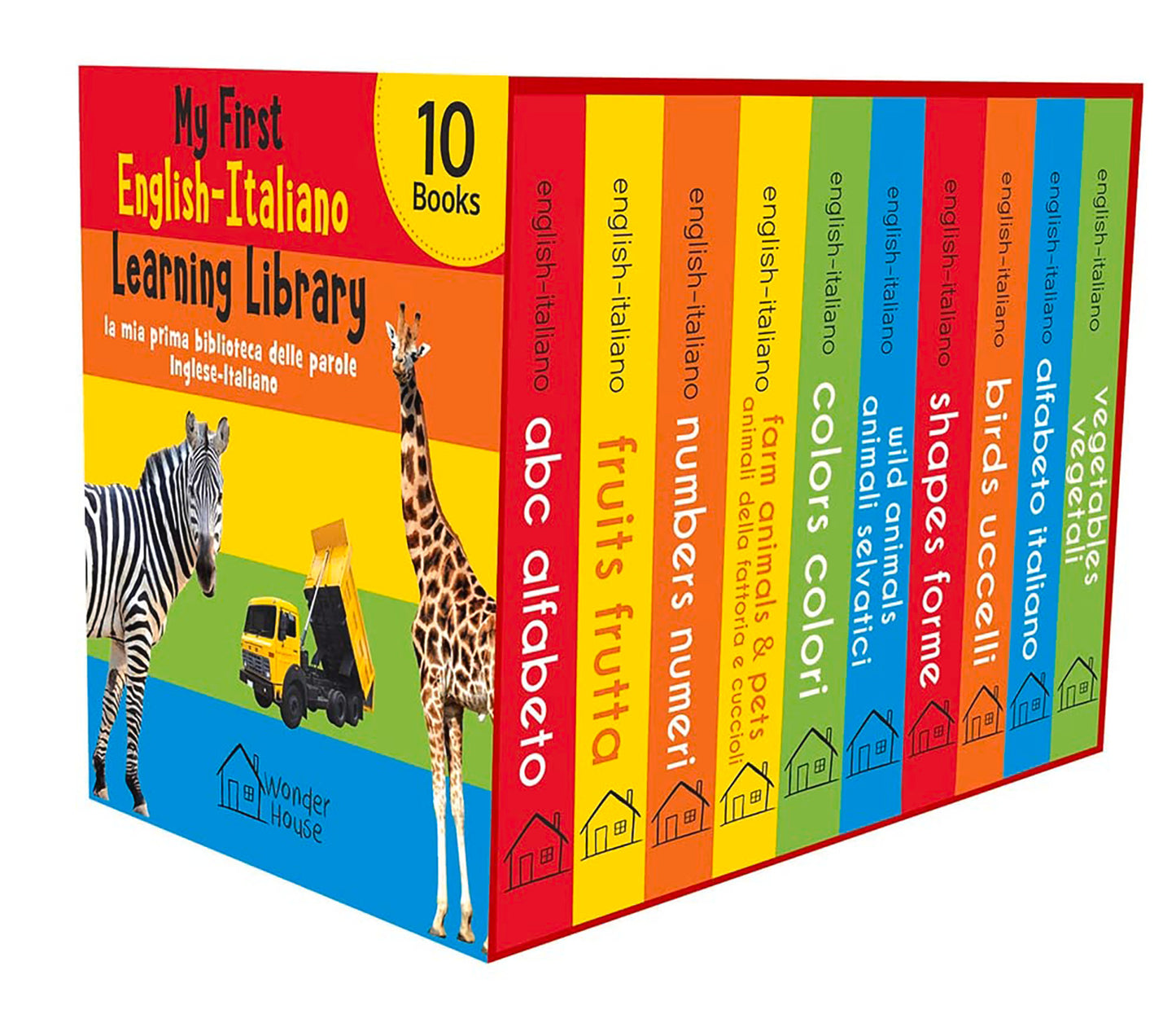 My First English-Italian Learning Library (la mia prima biblioteca delle parole Inglese-Italiano) :