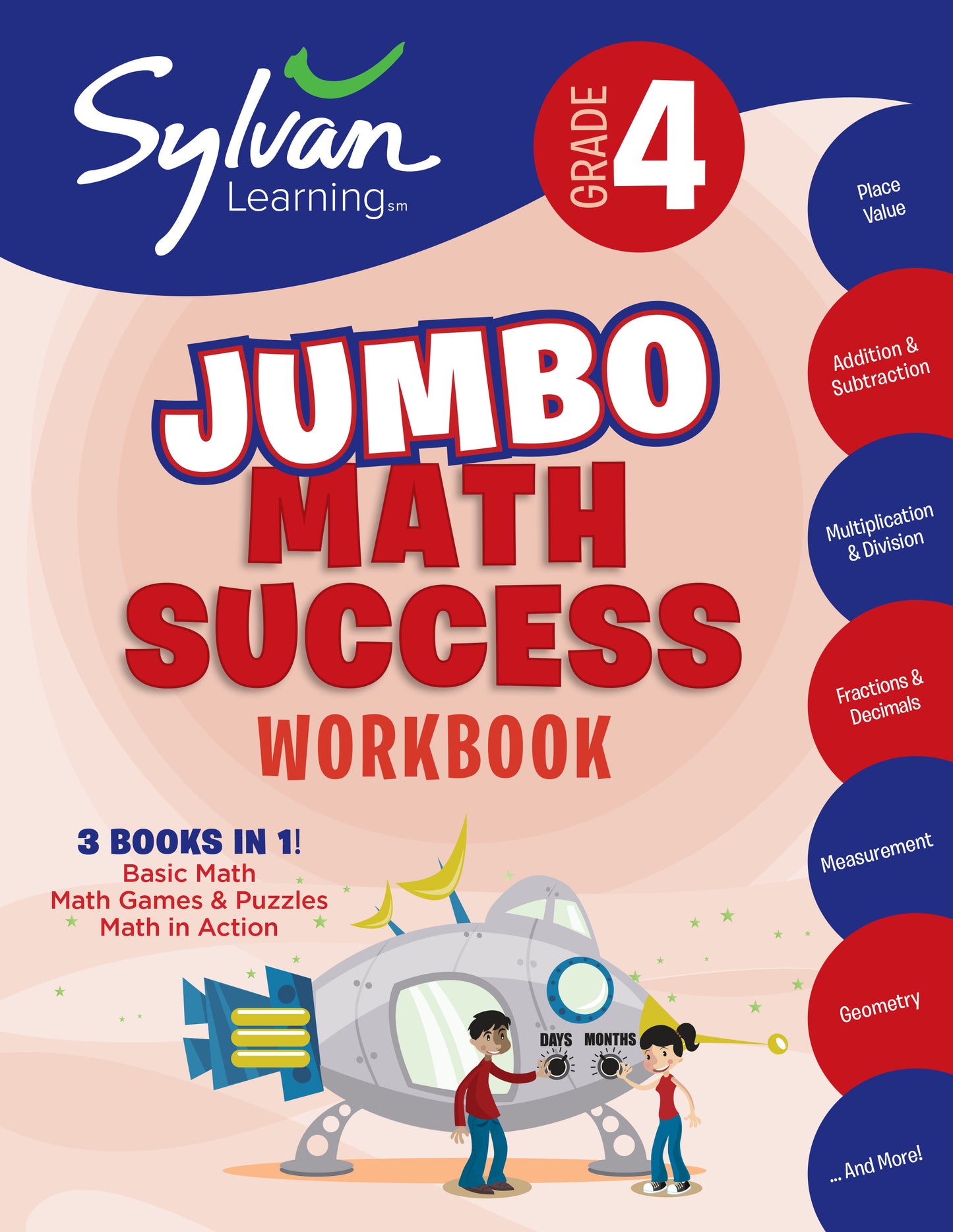 4th Grade Jumbo Math Success Workbook