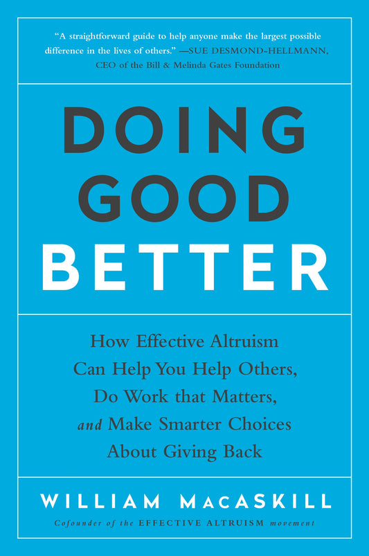 Doing Good Better