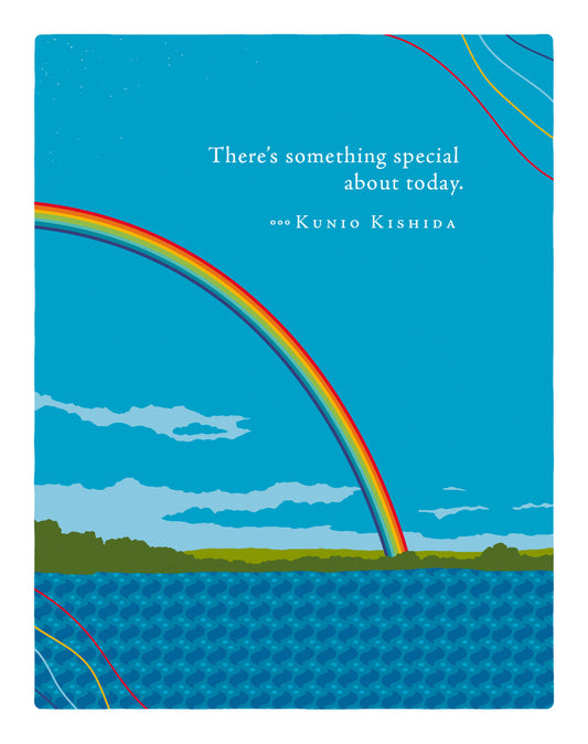 Positively Green Greeting Cards: Birthday - There's something special about (Pack of 6)