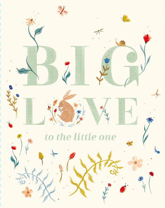 Love Muchly Greeting Cards: Baby - Big love to the little one. (Pack of 6)