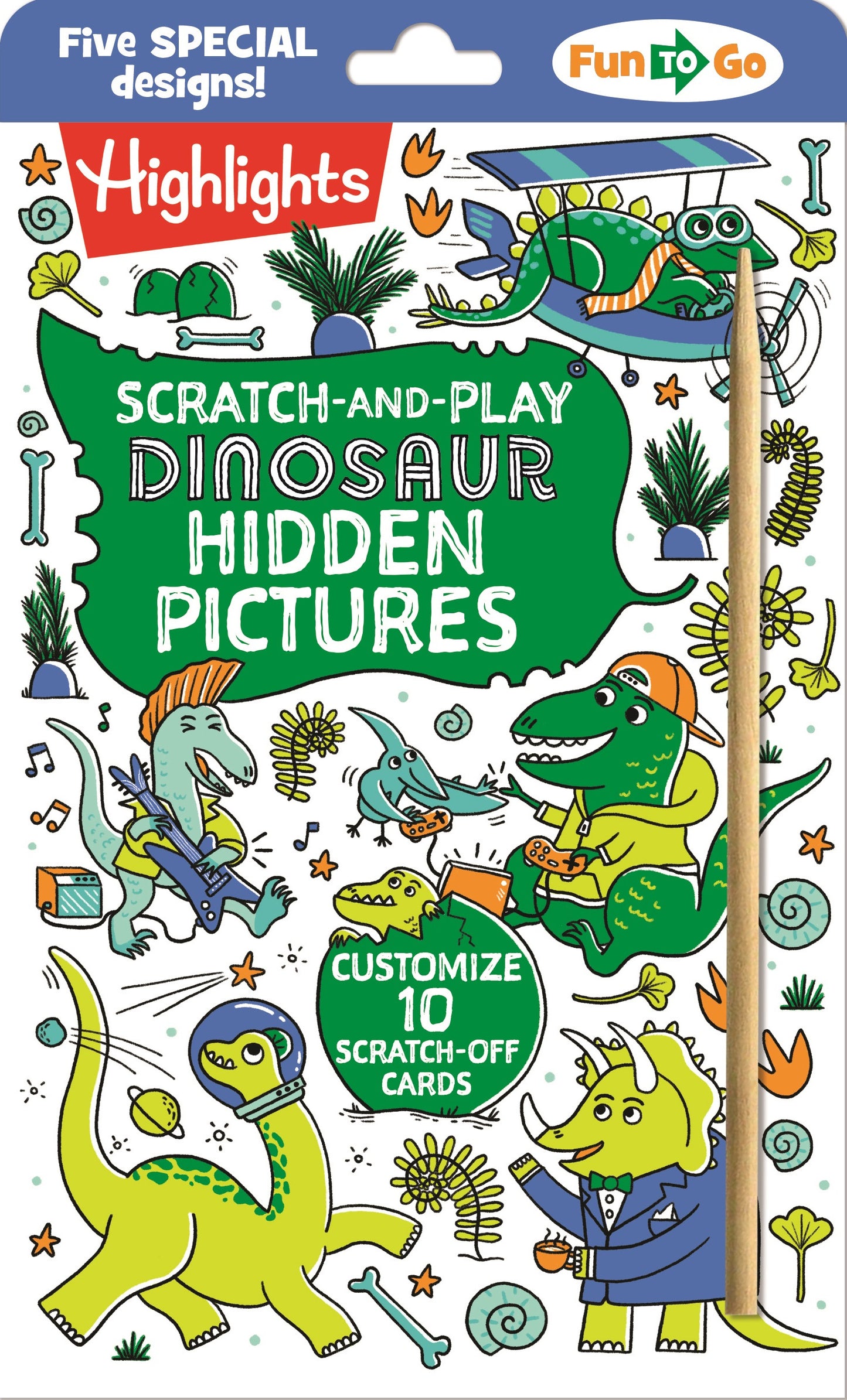 SCRATCH PLAY  DINOSAUR HP