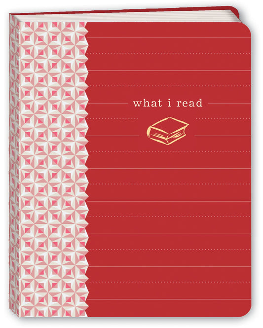 WHAT I READ (RED) MINI JOURNAL