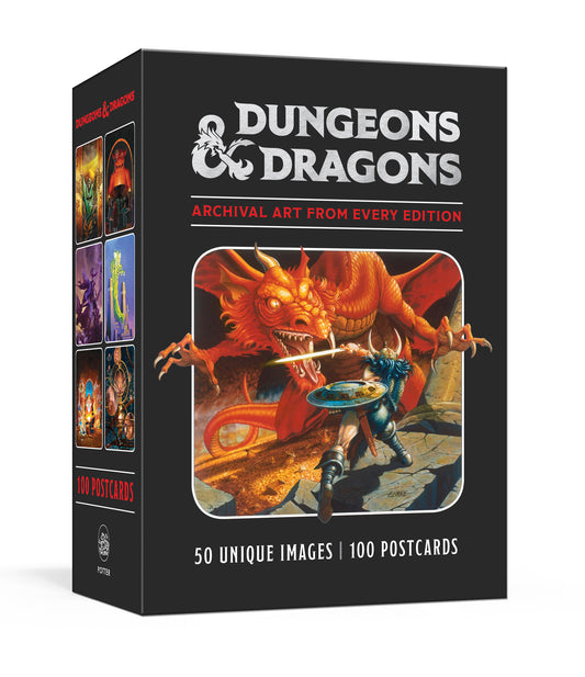 Dungeons &amp; Dragons 100 Postcards: Archival Art from Every Edition