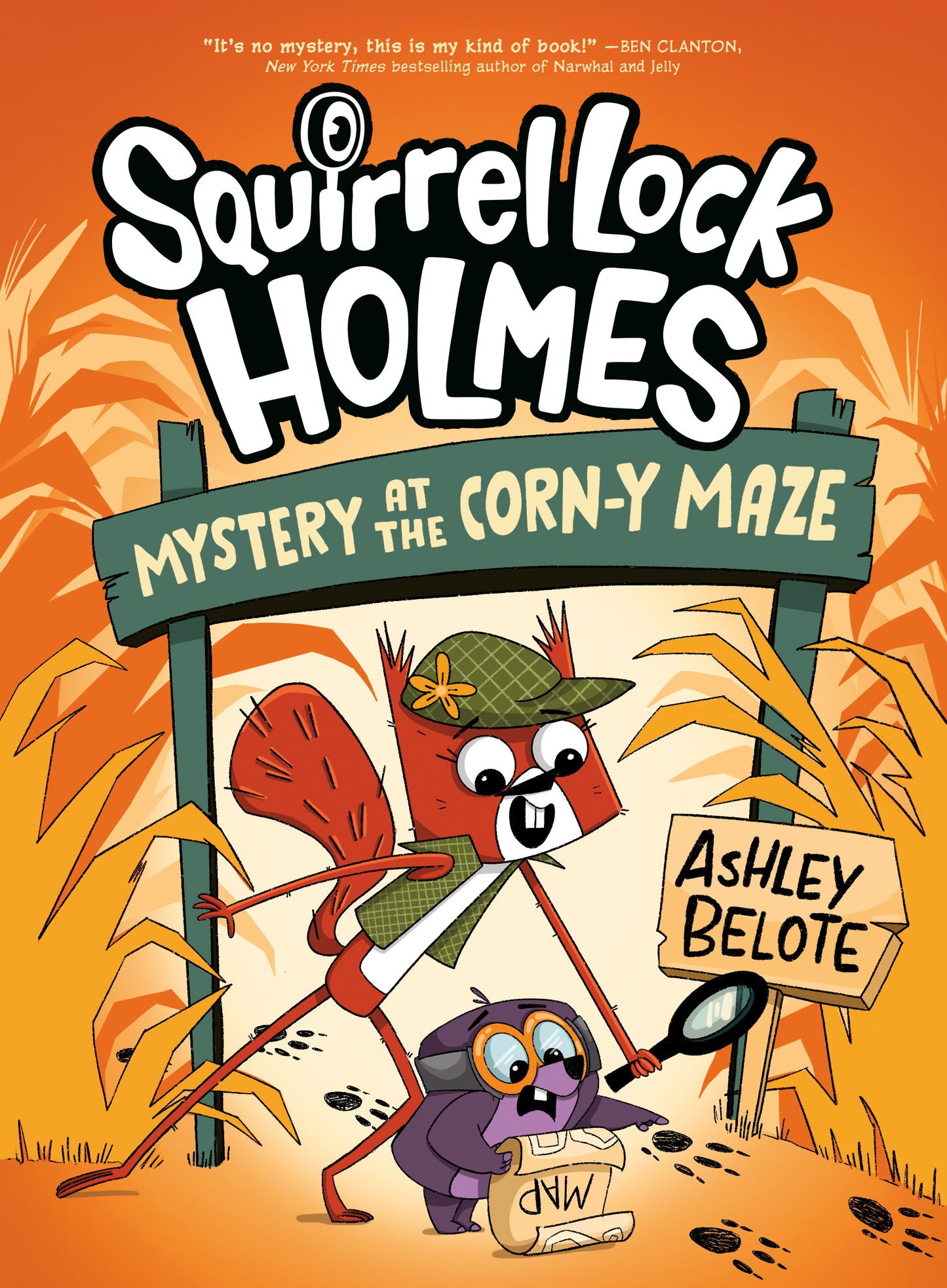 Squirrel Lock Holmes #2: Mystery at the Corn-y Maze