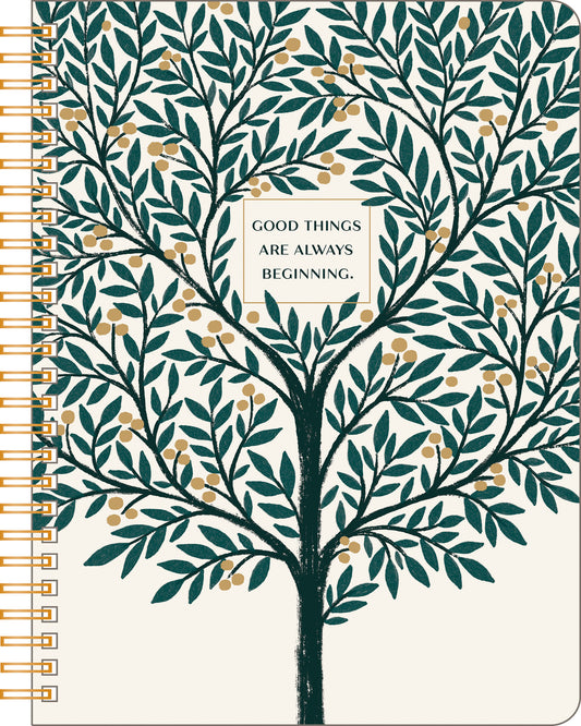 Spiral Notebook: Good Things Are Always Beginning.