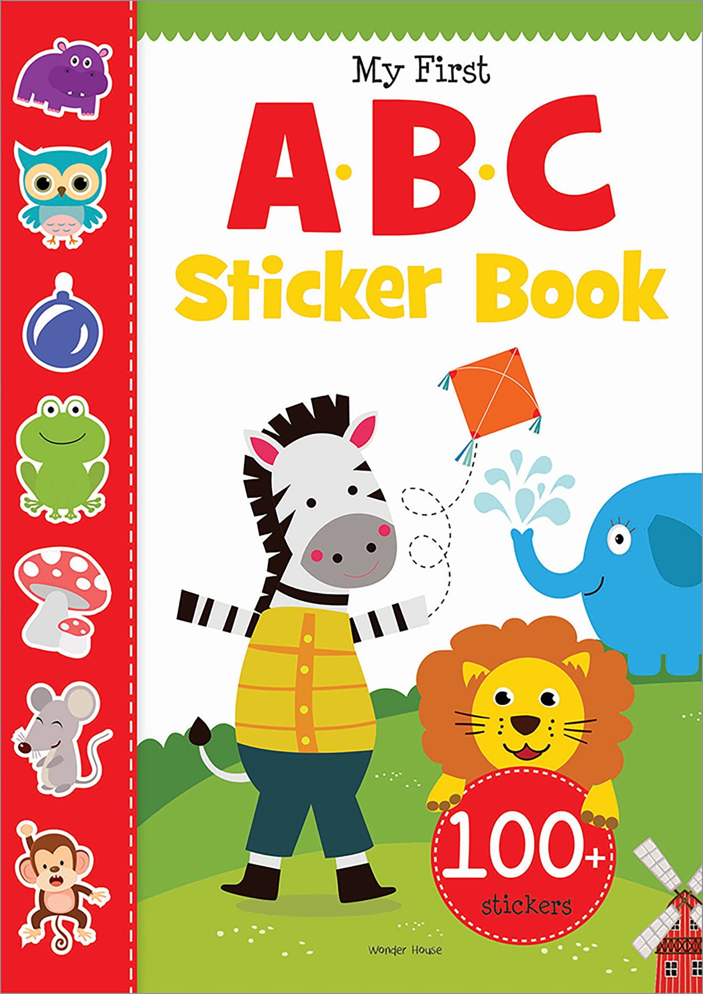 My First ABC Sticker Book: Exciting Sticker Book With 100 Stickers