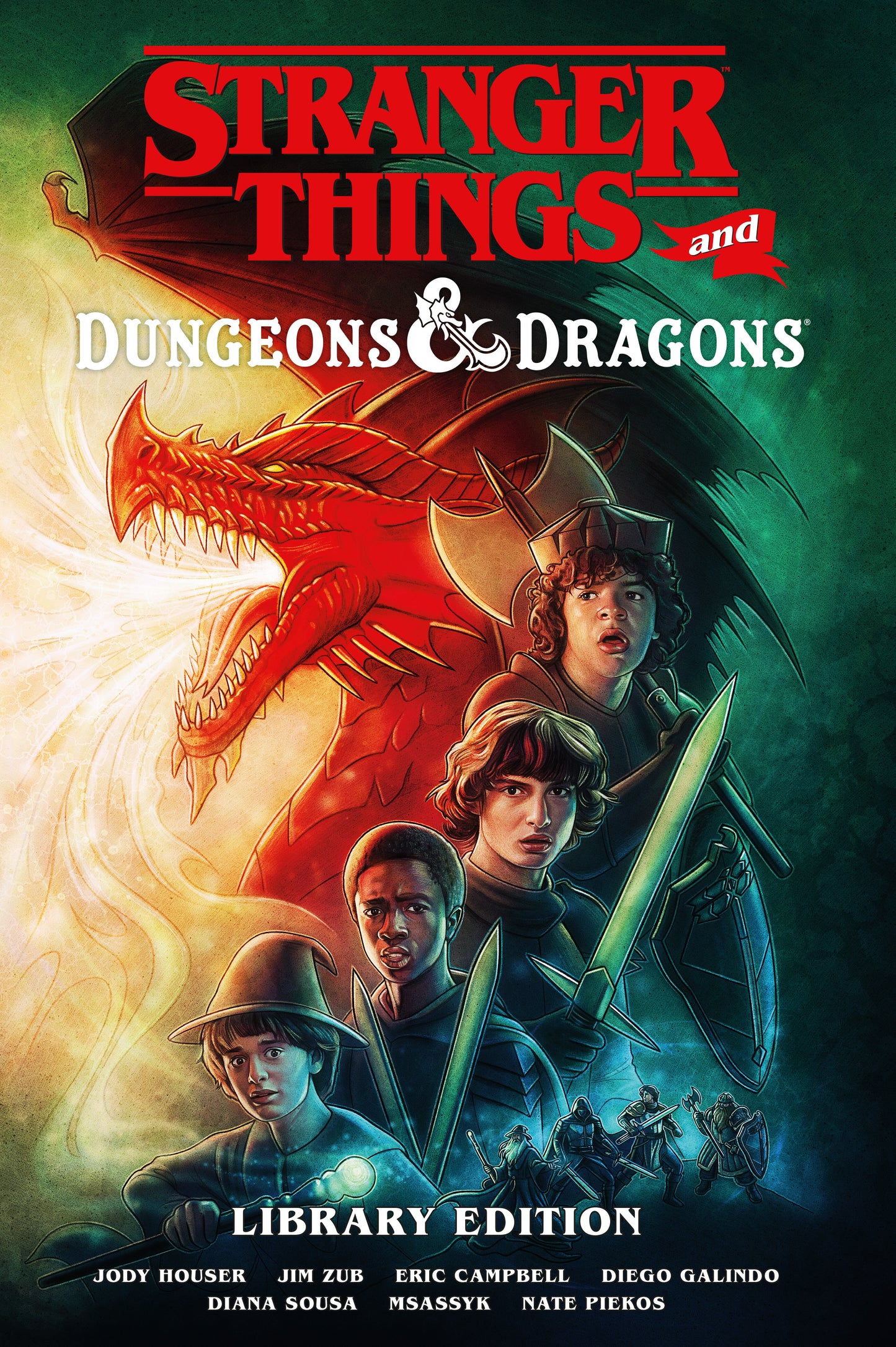 Stranger Things and Dungeons &amp; Dragons Library Edition