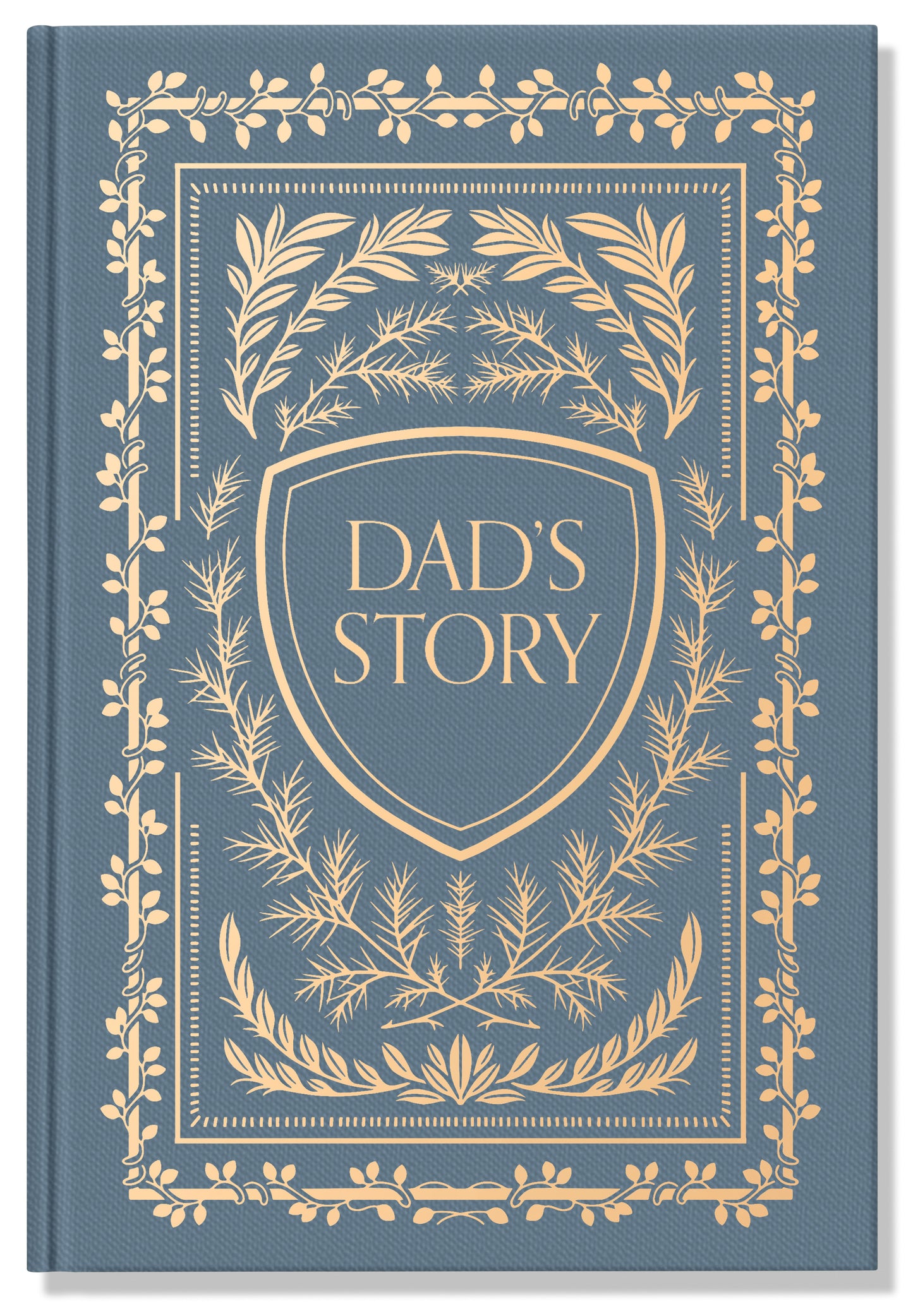 Dad's Story Journal (Linen Hardcover)