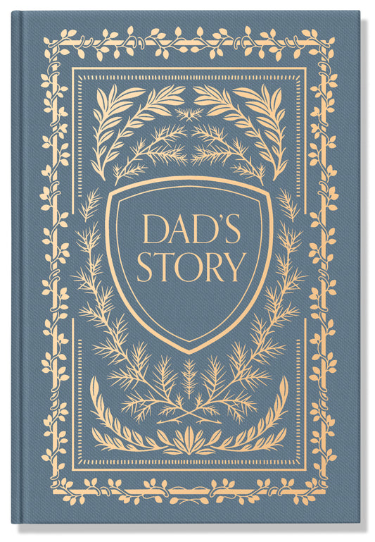 Dad's Story Journal (Linen Hardcover)