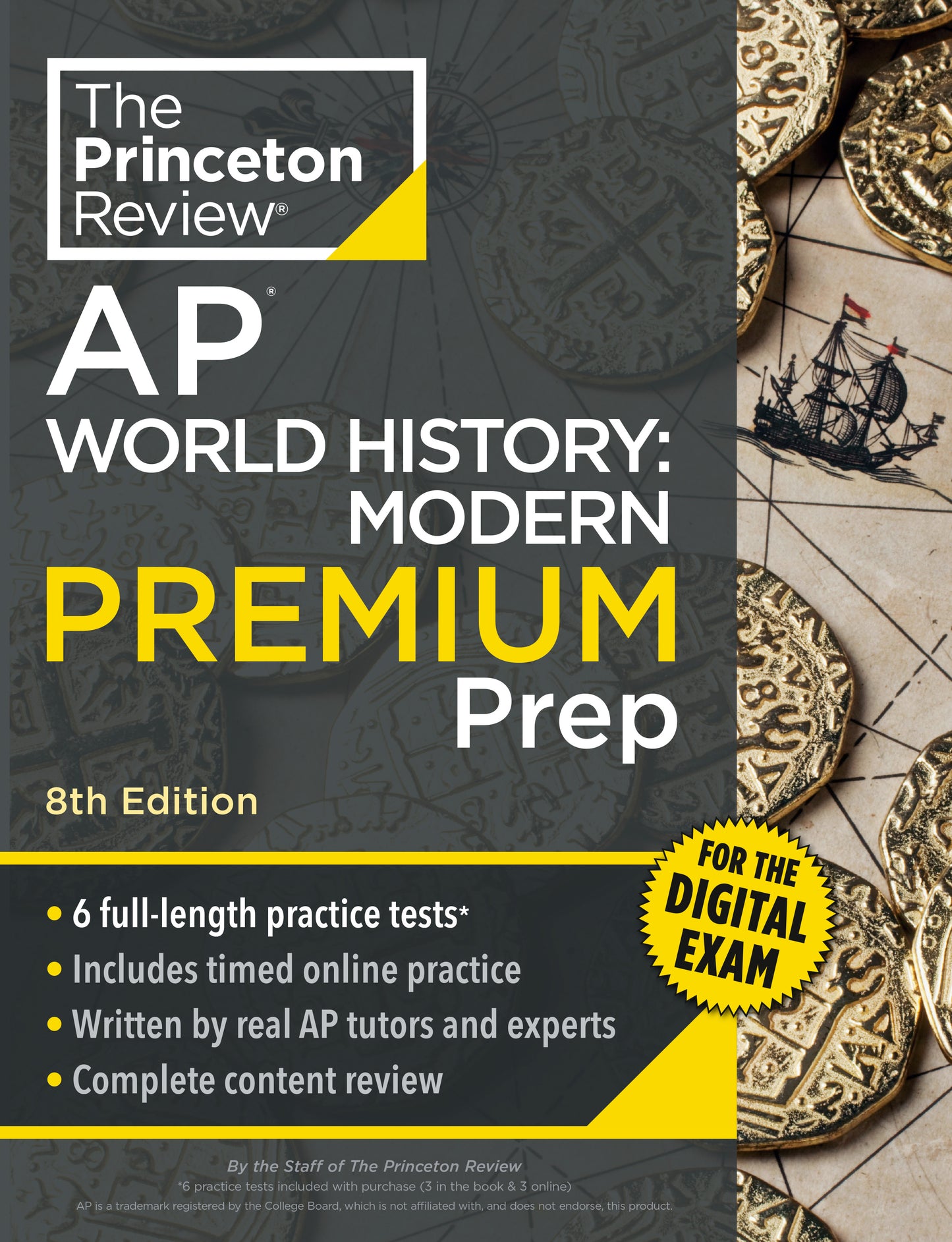 Princeton Review AP World History: Modern Premium Prep, 8th Edition
