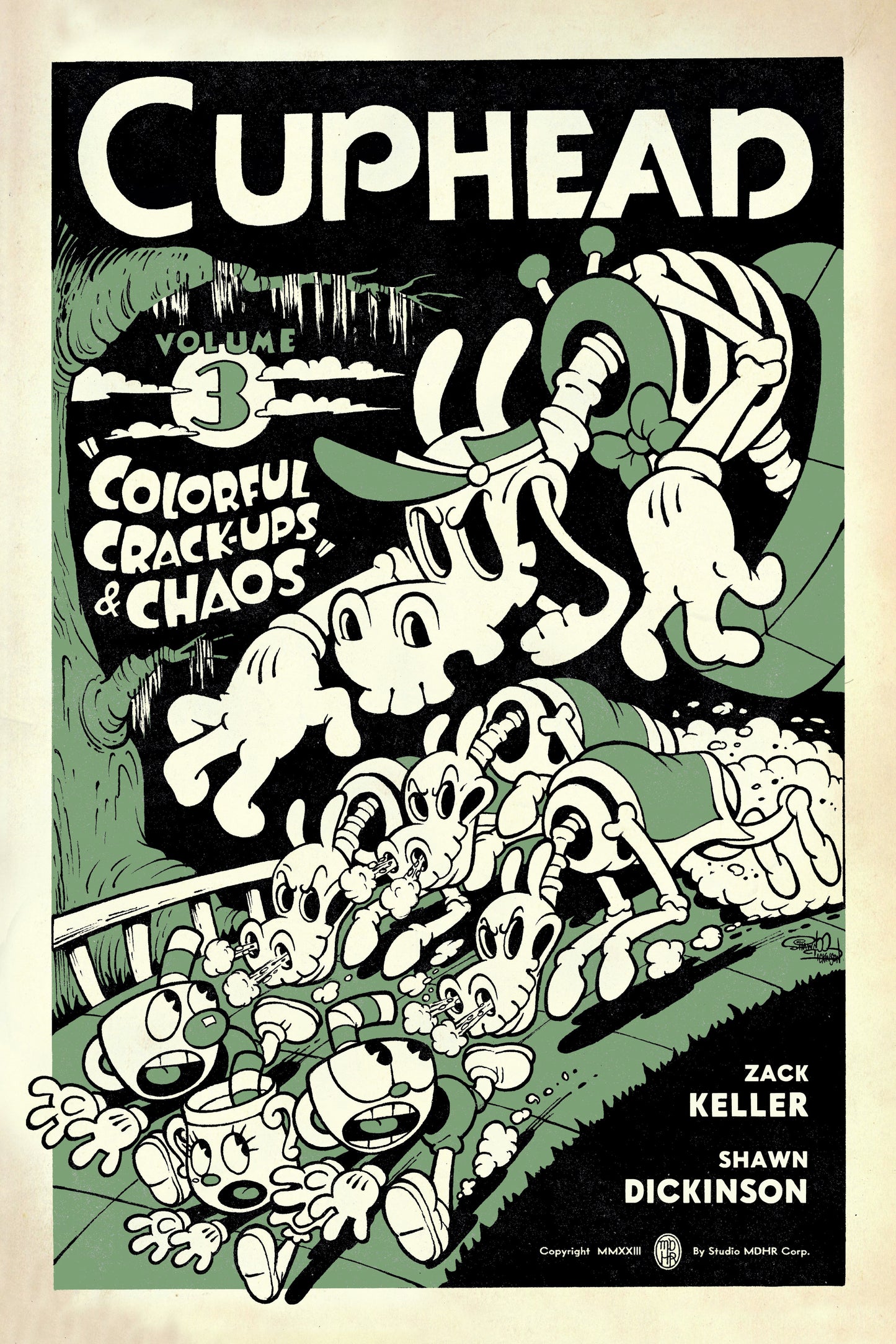 Cuphead Volume 3: Colorful Crack-Ups &amp; Chaos