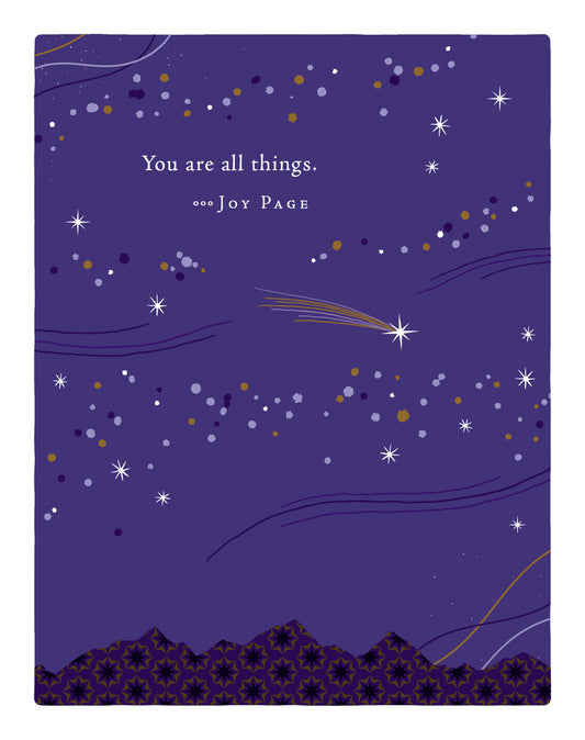 Positively Green Greeting Cards: Birthday - You are all things (Pack of 6)