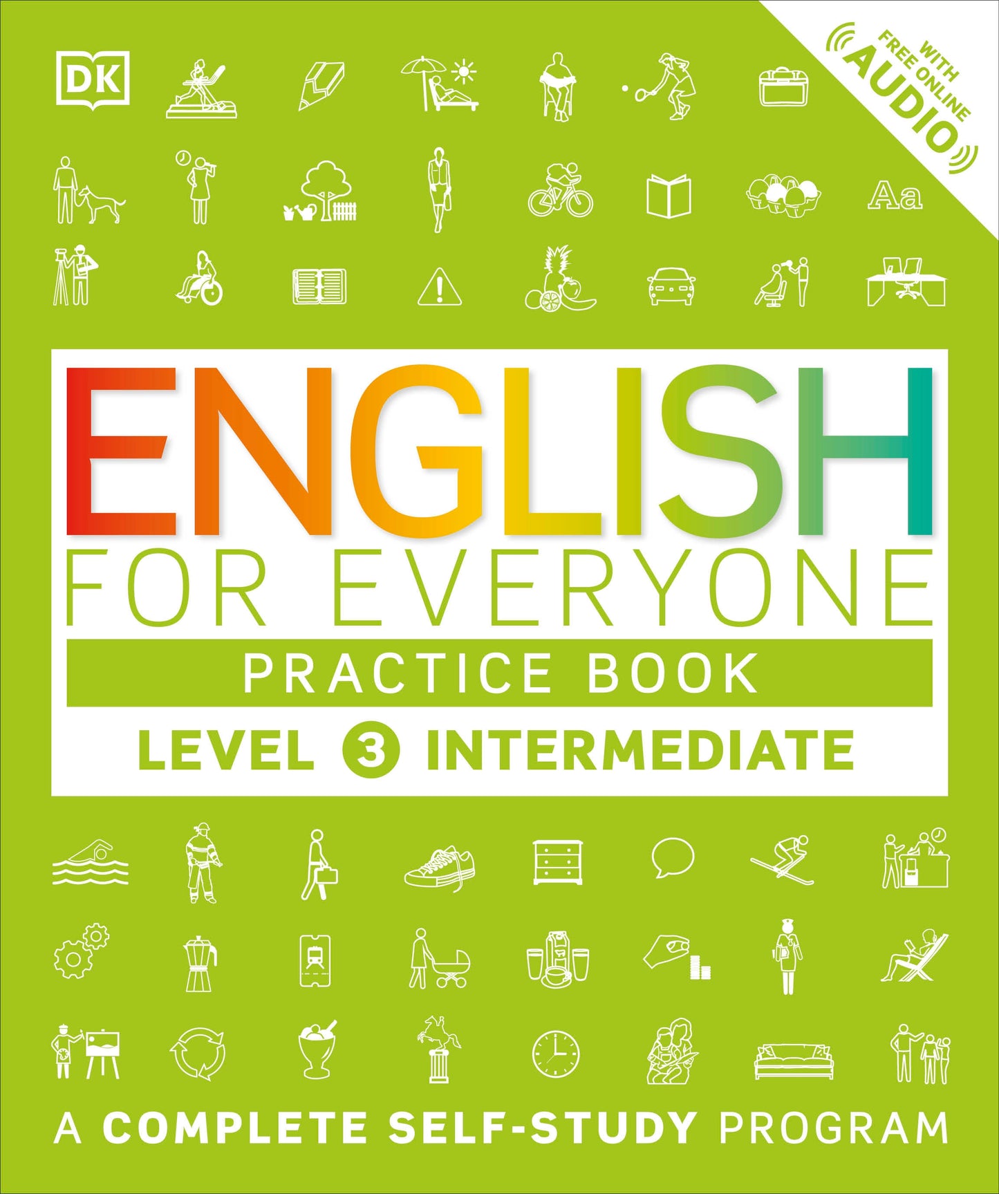 English for Everyone: Level 3: Intermediate, Practice Book