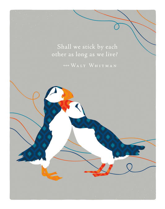 Positively Green Greeting Cards: Anniversary - Shall we stick by each other as long (Pack of 6)