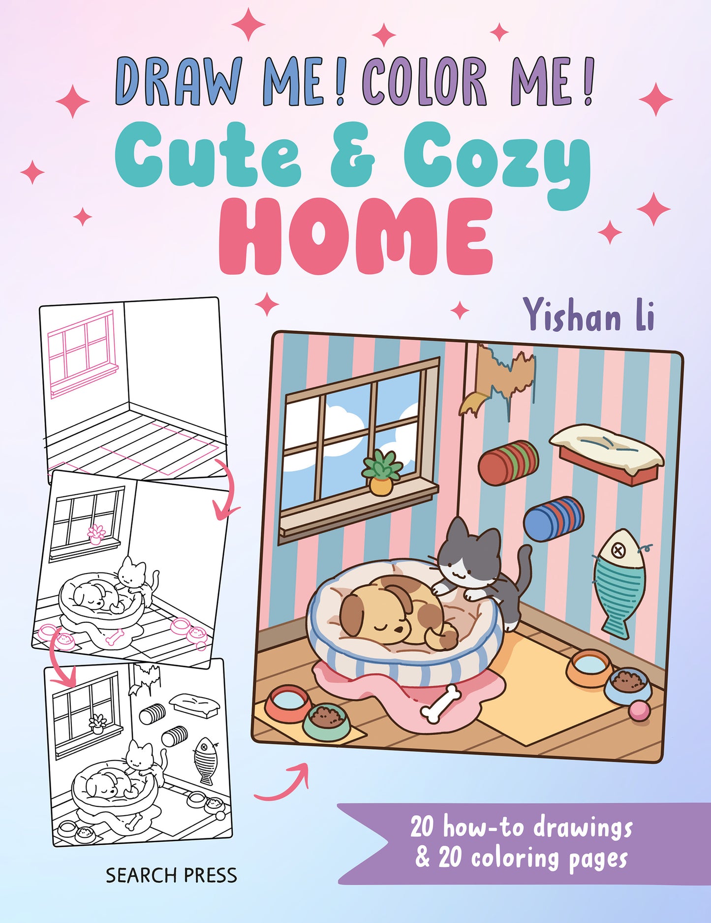 Draw me! Color me!: Cute &amp; Cozy Home