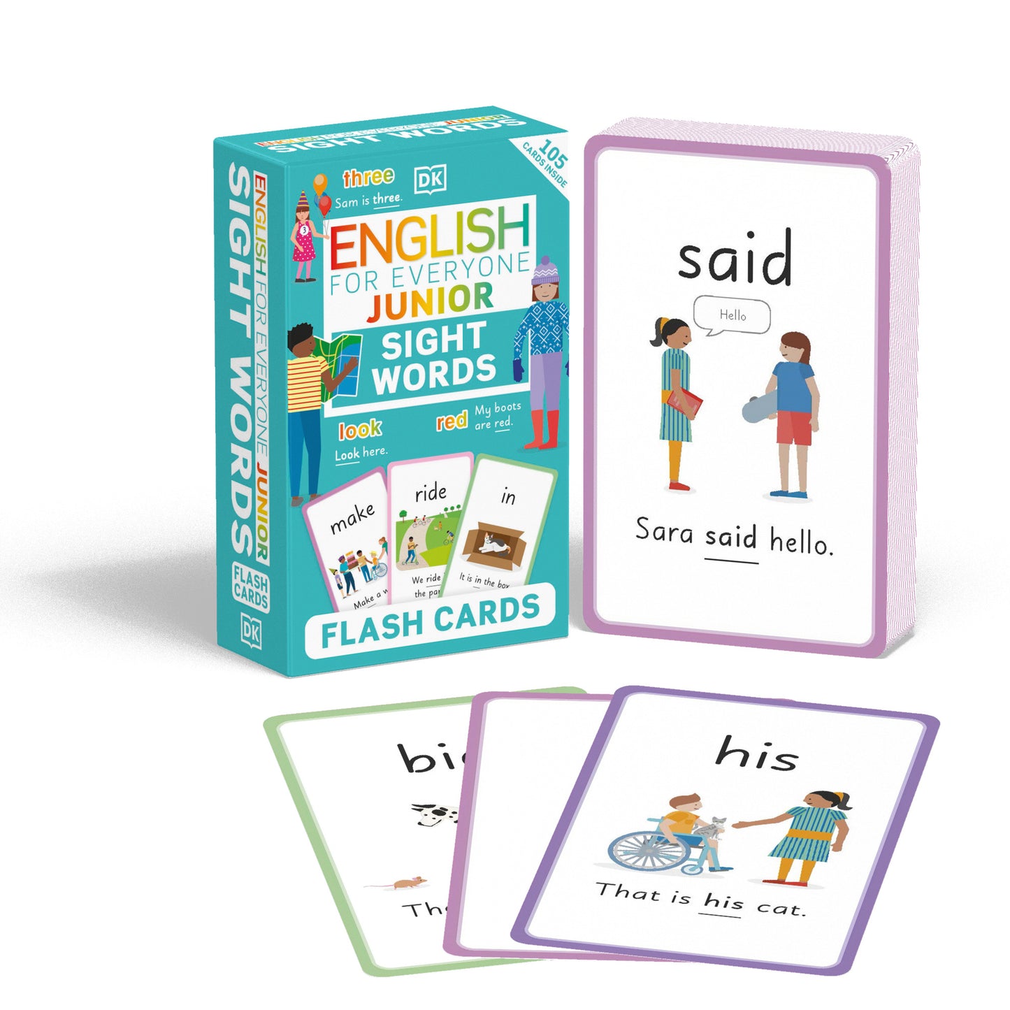 EFE JR SIGHT WORDS FLASHCARDS